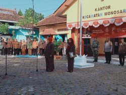 Peringati Hari Jadi Kabupaten Klaten Ke 219, Danramil Wonosari Hadiri Upacara Bersama MuspikaFoto: Istimewa 