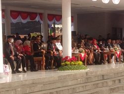 Kapolres Hadiri Upacara Puncak Hari Kemerdekaan RI ke - 78 bersama Forkopimda Kota BekasiFoto: Istimewa 